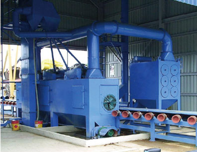 钢管内壁抛丸机