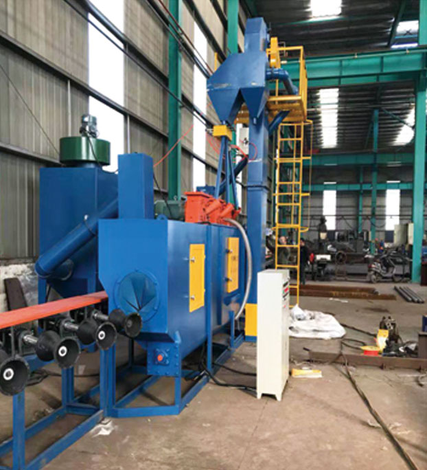 钢管内外壁抛（喷）丸机