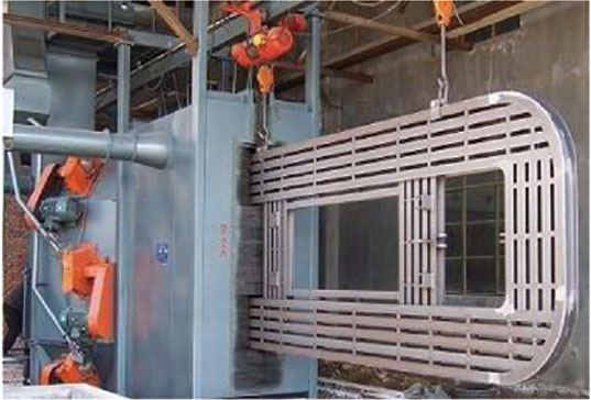 吊钩通过式抛丸机