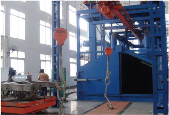 吊钩通过式抛丸机